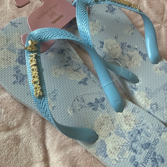 LoveShackFancy x Havaianas Sandals size 9/10 - Picture 4 of 6